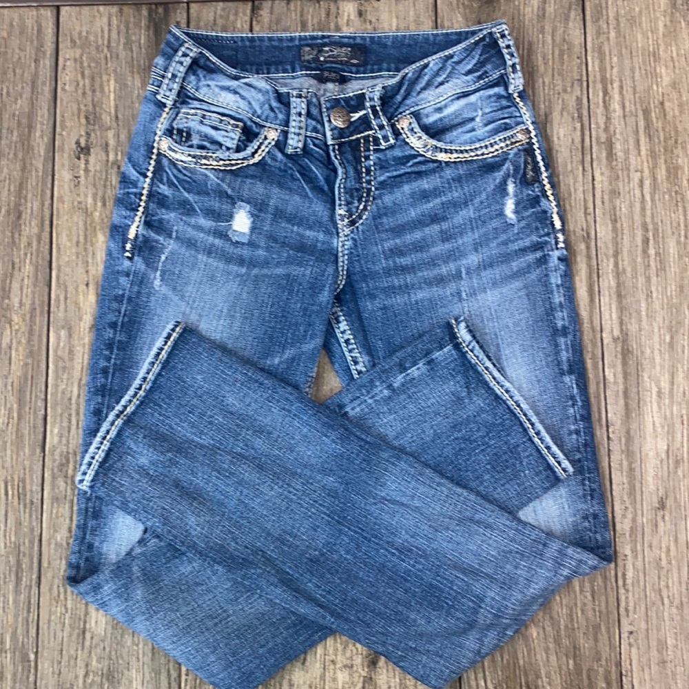 Silver Suki Jeans 28x31